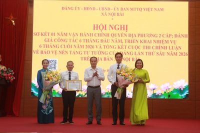 Xã Nội Bài vận hành hiệu quả chính quyền địa phương hai cấp