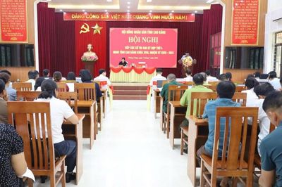 Các tổ đại biểu HĐND tỉnh tiếp xúc cử tri sau Kỳ họp thứ 4 tại các xã