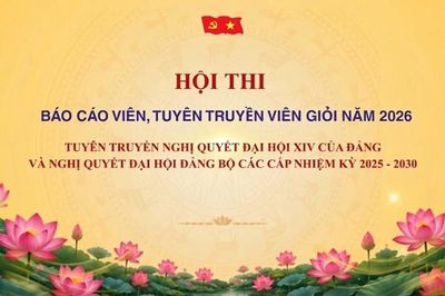Bí thư Đoàn Thanh niên Kiểm toán nhà nước Lê Mạnh Cường tham dự Hội thi Báo cáo viên, tuyên truyền viên giỏi khu vực I năm 2026