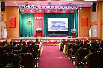 Đẩy mạnh triển khai Đề án trại giam thông minh, xây dựng dữ liệu bảo đảm đồng bộ, liên thông