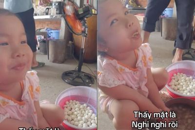 'Khối nghỉ hè' giúp mẹ nhưng 'tay làm, hàm ăn vụng' khiến dân mạng cười bò