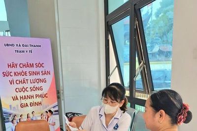 Xã Đại Thanh: Khám sức khỏe định kỳ miễn phí cho người dân từ 18 tuổi trở lên