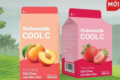 Thanh mát mỗi ngày cùng thức uống sữa chua lên men đào Dalatmilk Cool C