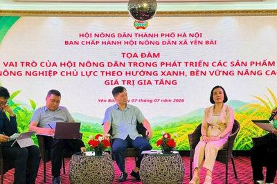 Hội Nông dân Hà Nội đồng hành cùng xã Yên Bài phát triển nông nghiệp xanh
