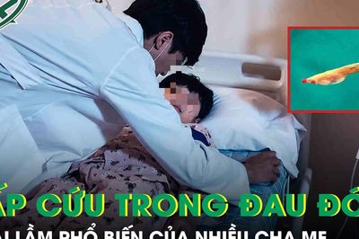 Ôm con đi cấp cứu trong đau đớn vì sai lầm phổ biến của nhiều cha mẹ