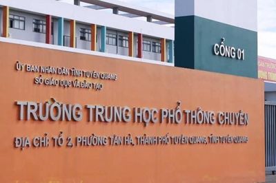Phó Thủ tướng yêu cầu xử lý nghiêm vụ điểm toán bất thường tại trường THPT chuyên Tuyên Quang
