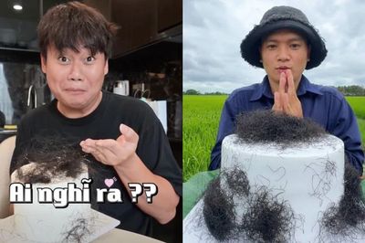 Bánh kem tóc rối: Trend 'kinh dị' nhất mạng xã hội, giới trẻ vẫn rủ nhau thử
