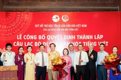 Ra mắt Câu lạc bộ Di sản Văn hóa Tiếng Việt