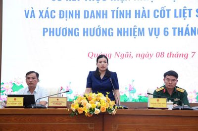 Quảng Ngãi đẩy mạnh Chiến dịch '500 ngày đêm' tìm kiếm, quy tập hài cốt liệt sĩ