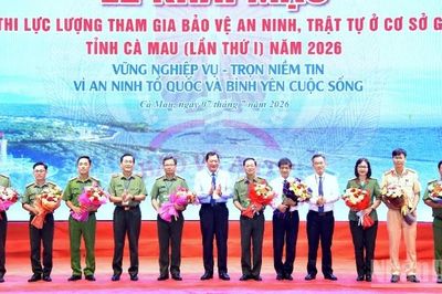 Cà Mau tôi luyện 'cánh tay nối dài' giữ bình yên cơ sở