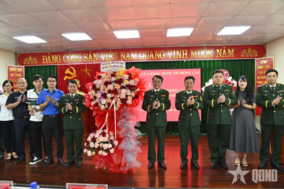 Thí điểm mô hình 'Tổ dân vận đối ngoại' tại Cửa khẩu quốc tế Móng Cái