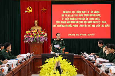 Xây dựng Học viện Lục quân cách mạng, chính quy, chuẩn hóa, hiện đại