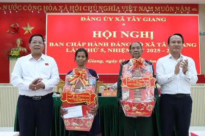 Xã Tây Giang thu ngân sách đạt 385 tỷ đồng 6 tháng đầu năm
