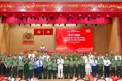 Công an TPHCM kỷ niệm 80 năm Ngày truyền thống lực lượng An ninh nhân dân