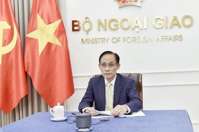 Bộ trưởng Ngoại giao Lê Hoài Trung điện đàm với Bộ trưởng Ngoại giao Mexico Roberto Velasco Álvarez
