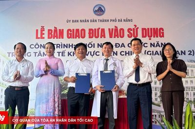 Đà Nẵng đưa vào sử dụng khối nhà đa chức năng tại Trung tâm Y tế khu vực Liên Chiểu