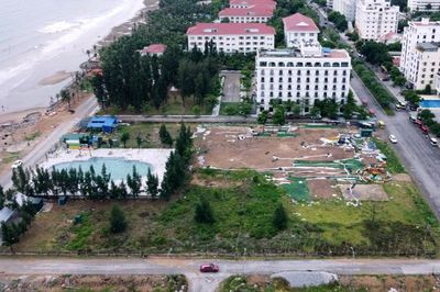 Hiện trạng khu du lịch ven biển Hải Tiến vừa bị Thanh tra chỉ rõ loạt vi phạm gây sốc
