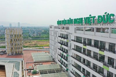 Hình ảnh bên trong Bệnh viện Việt Đức cơ sở Ninh Bình thiết kế theo chuẩn châu Âu