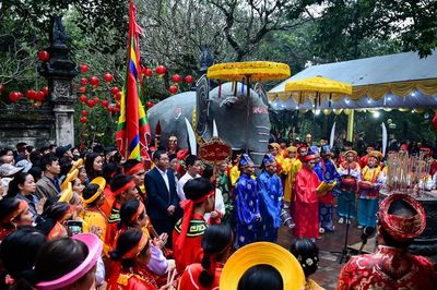 Sạt lở tại Đền Sóc, Hà Nội công bố tình huống khẩn cấp thiên tai