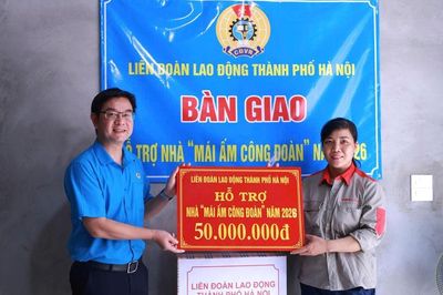 Ấm áp nghĩa tình Công đoàn trong ngôi nhà mới của nữ công nhân khó khăn