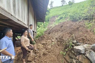 Mưa lớn gây sạt lở nghiêm trọng nhiều nơi tại Lai Châu