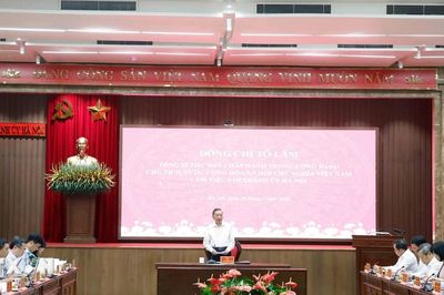 Tổng Bí thư, Chủ tịch nước Tô Lâm làm việc với Thành ủy Hà Nội