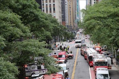 Mỹ: Trung tâm thành phố New York sơ tán khẩn cấp do sự cố kết cấu tòa nhà