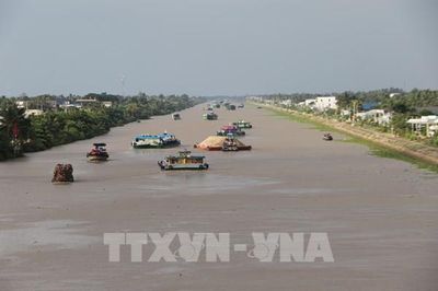 Chùm ảnh hạ tầng giao thông thủy kết nối liên thông ở Đồng Tháp