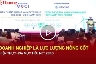 Doanh nghiệp là lực lượng nòng cốt hiện thực hóa mục tiêu Net Zero