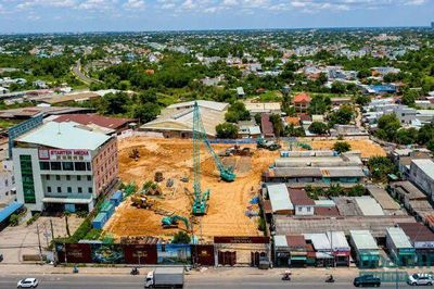 Hiện trạng dự án Khải Hoàn Imperial tại khu vực Bình Dương cũ đang được chào bán rầm rộ