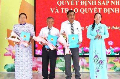 Sáp nhập ấp, trường học trên địa bàn xã Long Điền
