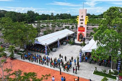 An Giang sẵn sàng cho lễ viếng, truy điệu và an táng hài cốt liệt sĩ quân tình nguyện, chuyên gia Việt Nam