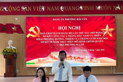 Phường Hải Vân dẫn đầu thành phố về chỉ số phục vụ người dân và doanh nghiệp