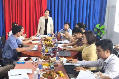 Sở Y tế khảo sát việc thực hiện tiêu chí y tế trong xây dựng nông thôn mới tại các xã