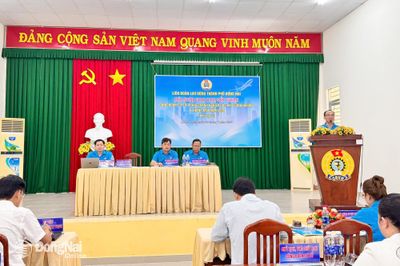 Lãnh đạo Liên đoàn Lao động thành phố Đồng Nai đối thoại với công đoàn cơ sở khối doanh nghiệp