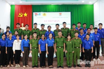 Xã Tháp Mười: Tiếp nhận học viên tình nguyện Hành quân xanh năm 2026