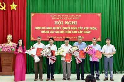 Kiện toàn chi bộ sau sắp xếp