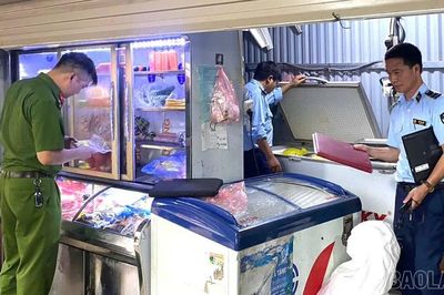 Kiểm tra cao điểm an toàn thực phẩm, Công an xã Văn Bàn xử phạt 2 cơ sở vi phạm