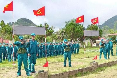 Giữ vững thế trận quốc phòng, an ninh địa phương