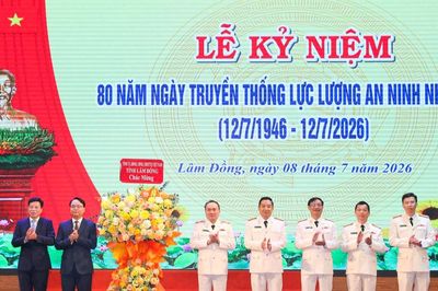 Công an tỉnh Lâm Đồng kỷ niệm 80 năm Ngày truyền thống lực lượng An ninh nhân dân