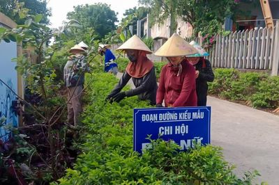 Chung tay xây dựng nông thôn mới