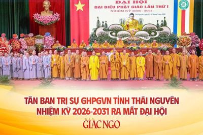 Danh sách và chức danh Ban Thường trực Ban Trị sự GHPGVN tỉnh Thái Nguyên nhiệm kỳ 2026-2031