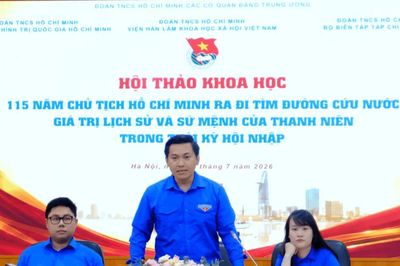 Kỷ niệm 115 năm Chủ tịch Hồ Chí Minh ra đi tìm đường cứu nước: Khơi dậy khát vọng cống hiến của thế hệ trẻ