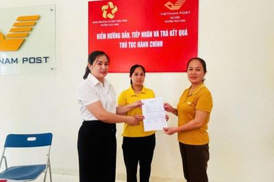 Bưu chính công ích mở lối cho dịch vụ công số