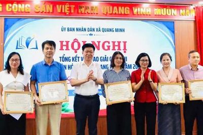 Xã Quang Minh: Tổng kết và trao giải Cuộc thi Đại sứ Văn hóa đọc năm 2026