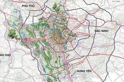 Toàn cảnh quy hoạch 8 tuyến vành đai hơn 377 km, định hình mạng lưới giao thông Thủ đô 100 năm tới