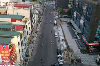 Hết cảnh nhếch nhác, đường Nguyễn Tuân cơ bản hoàn thành mở rộng
