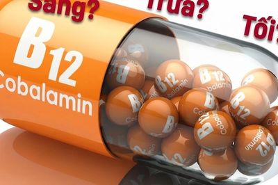 Thời điểm tốt nhất trong ngày để uống vitamin B12