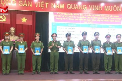 Giữ vững an ninh, trật tự, Công an phường Từ Liêm hoàn thành nhiều nhiệm vụ trọng tâm