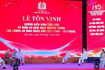 Công an Điện Biên kỷ niệm 80 năm Ngày truyền thống lực lượng An ninh nhân dân
